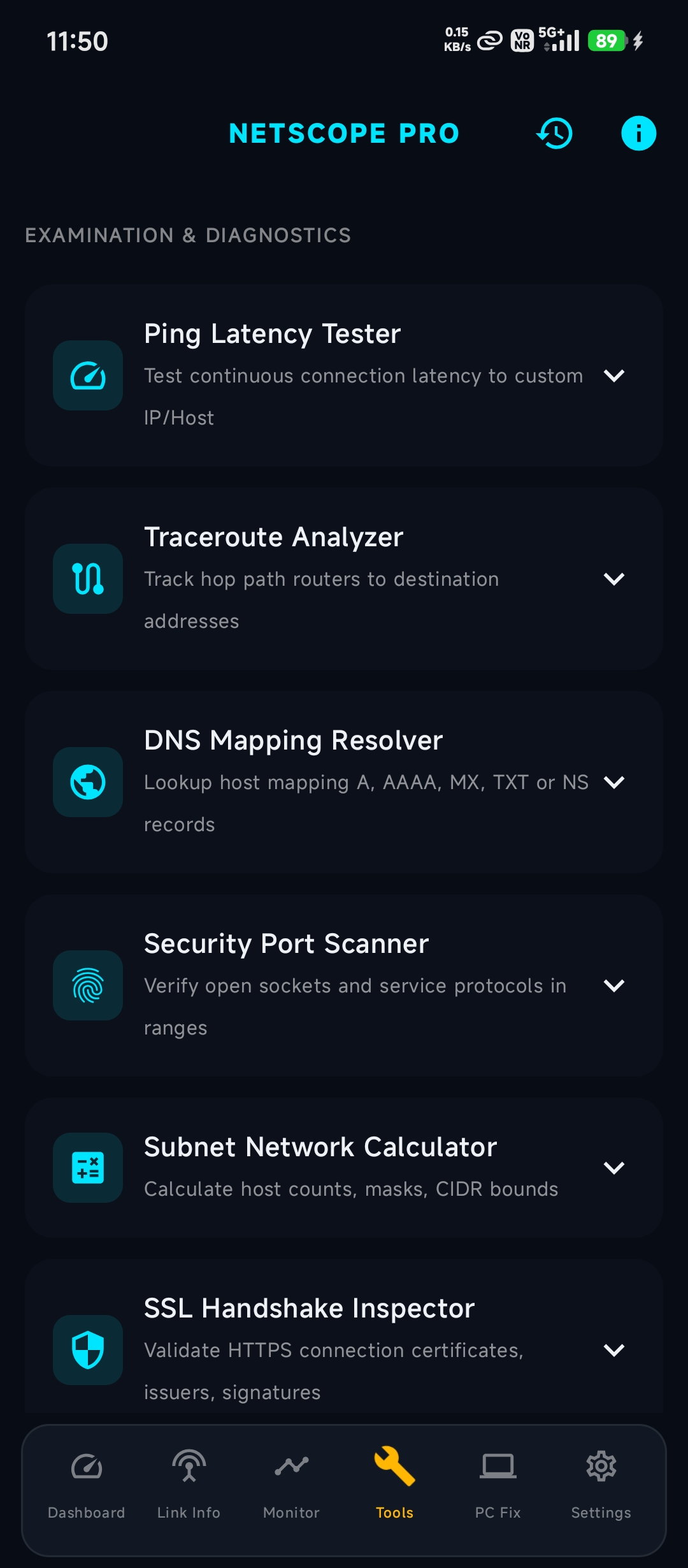 Diagnostic Tools
